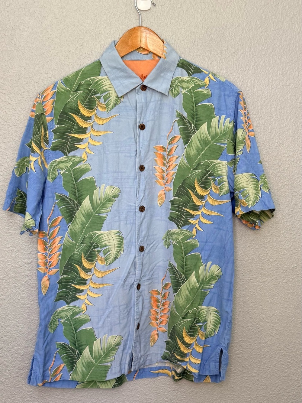 Tommy Bahama | 100% Silk Short Sleeve Tropical Camp Shirt | Size Medium
